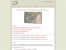 Tablet Screenshot of ag-bergen-belsen.de